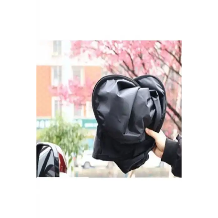 Katlanabilir Araç Ön Cam Güneşliği 150x70cm Isı ve Işık Yalıtımlı Yazlık Aksesuar