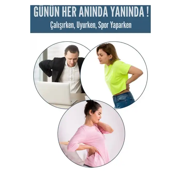 Ayarlanabilir Bel ve Sırt Destek Korsesi Medikal Fıtık Bel Ağrısı İçin Unisex Kullanım