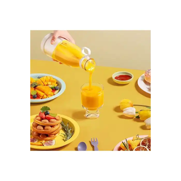 Mini taşınabilir şarjlı mavi smoothie meyve sebze blender 500-1500 watt 2 yıl garantili