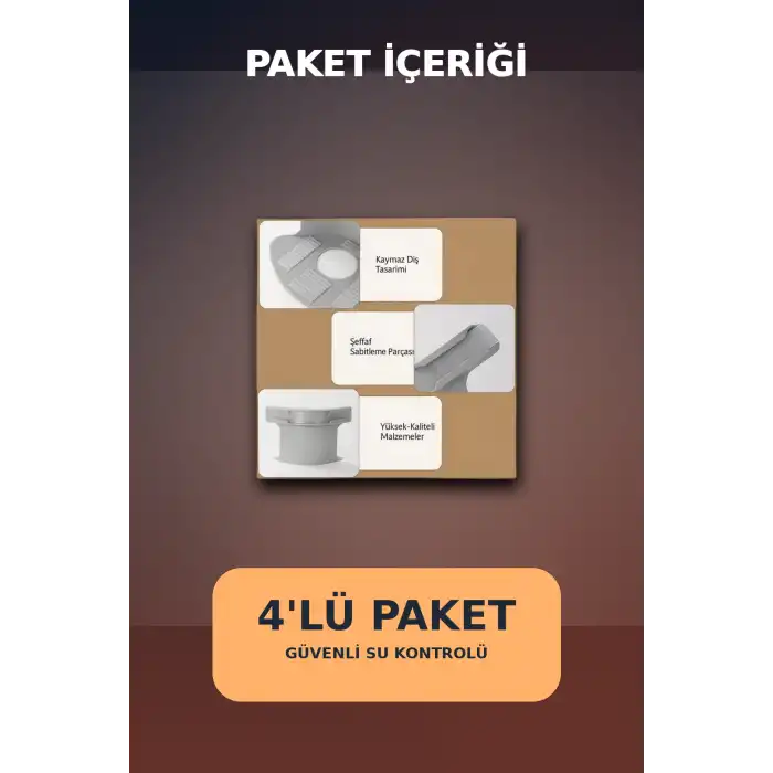 4lü Şeffaf Kaymaz Çarşaf ve Yorgan Sabitleyici - Dişli Tutucu ile Pratik Çözüm