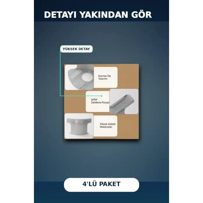 4lü Şeffaf Çarşaf ve Yorgan Sabitleyici – Kaymaz Dişli Tasarım, Ev Temizliği İçin Pratik Çözüm