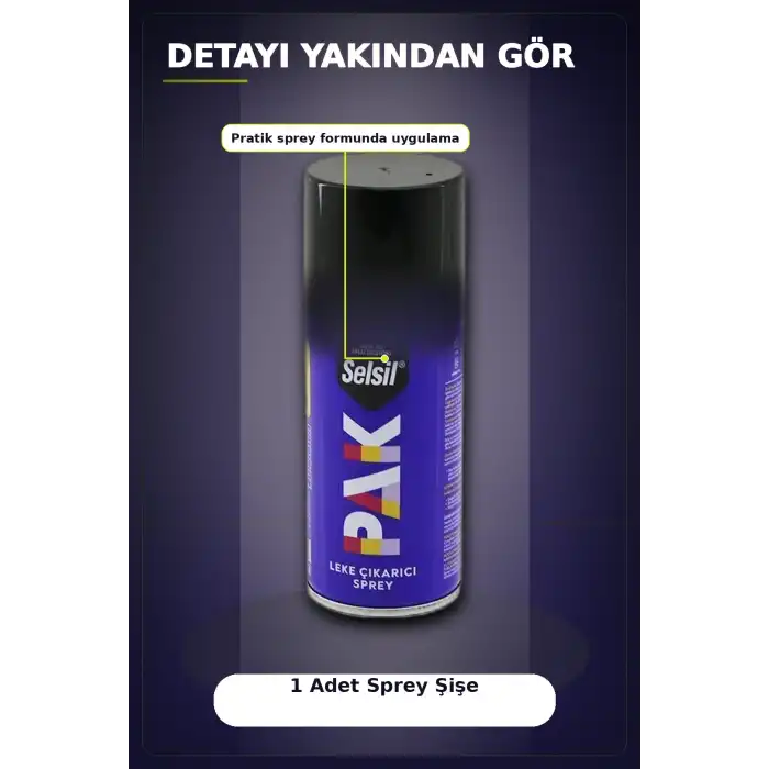 Pratik Sprey 150 Ml Kumaş Leke Çıkarıcı - Yağ Boya Makyaj Katran Çimen Çikolata BX-313449