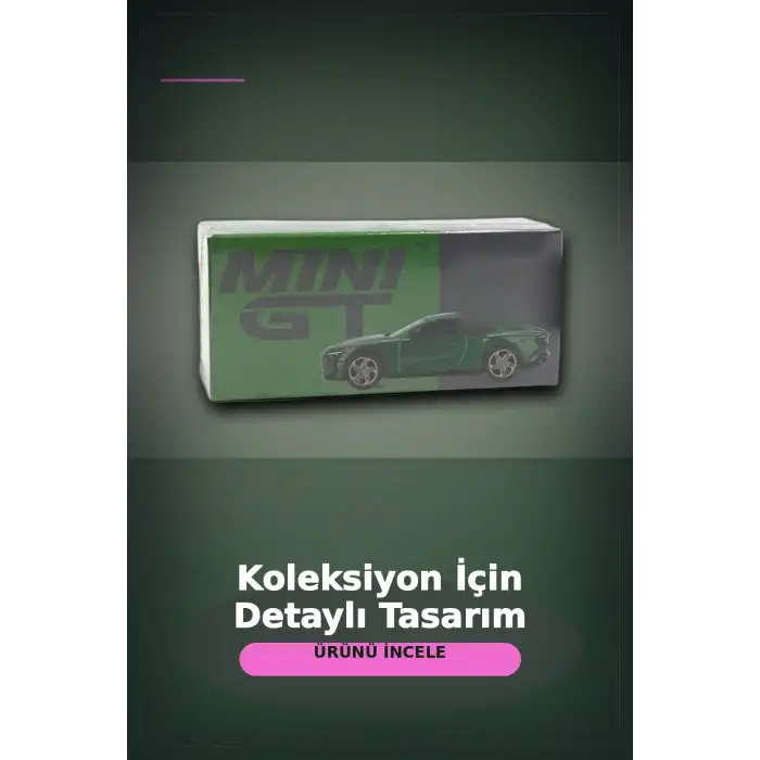 Yeşil Renkli 1/64 Ölçek Bentley Batur Diecast Model Araba - Koleksiyonluk Tekli Paket BX-313340