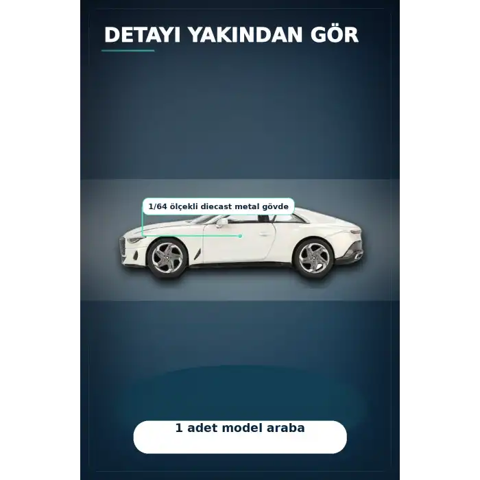 1/64 Ölçekli Metal Diecast Model Bentley Batur Bonneville Pearl Araba Koleksiyon BX-313379