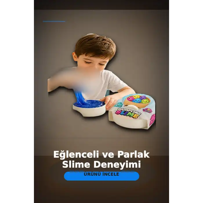 Yumuşak Dokulu 170gr Dumpling Slime Oyun Jeli Stres Önleyici Çocuk Aktivite Hamuru BX-313397