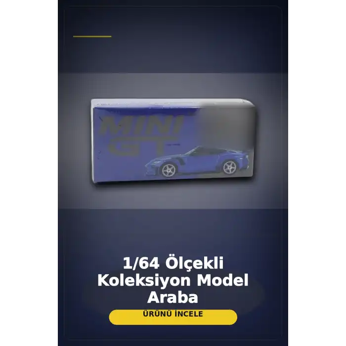 Mavi Metal 1/64 Nissan Z VeilSide FFZ400 Model Araba - Koleksiyonluk Diecast BX-313400