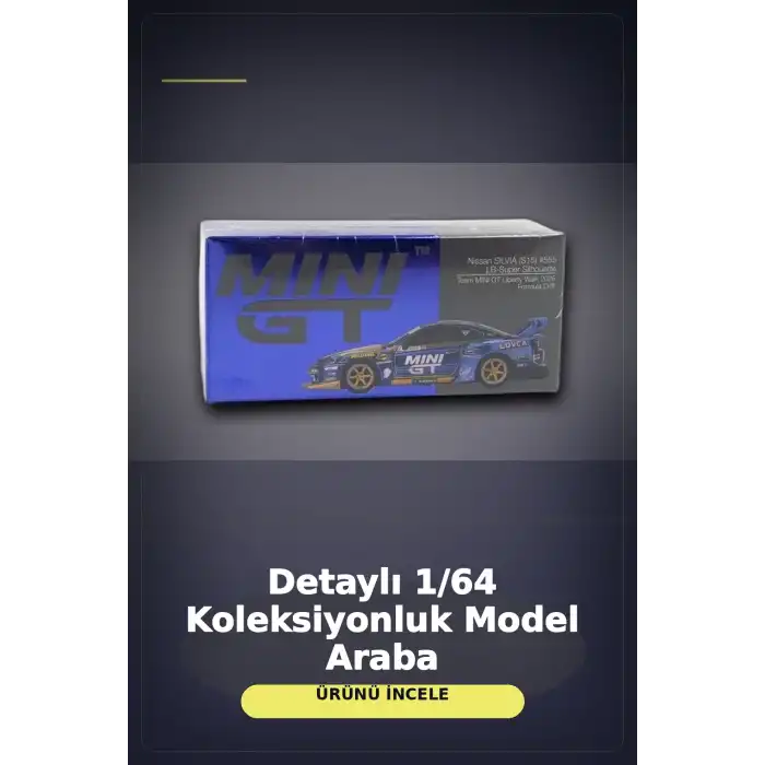 LBWK Formula Drift 1/64 Nissan S15 Silvia Model Araba - Liberty Walk Replica BX-313402