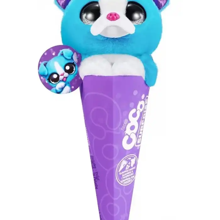 Sürpriz Bebekli Koni Peluş Coco 28 cm - 6 Karakterden Rastgele 1 Adet, 3+ Yaş Hediye BX-313656
