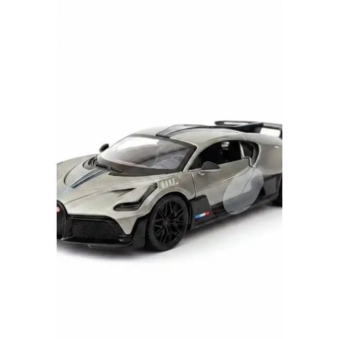 1:43 Ölçekli Bugatti Divo Lisanslı Metal Model Araba - Çek Bırak Oyuncak BX-313637