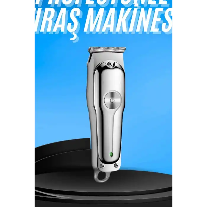 3 Kademeli Tıraş Makinesi Paslanmaz Çelik Bıçaklı 2 Saat Kullanım USB Şarjlı BX-313689