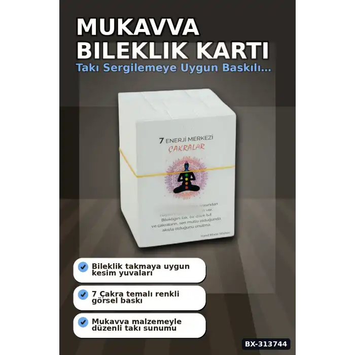 Mukavva Bileklik Kartı 8x10 cm 200 Adet Balya Takı Etiketi Organizer Aksesuarı BX-313744