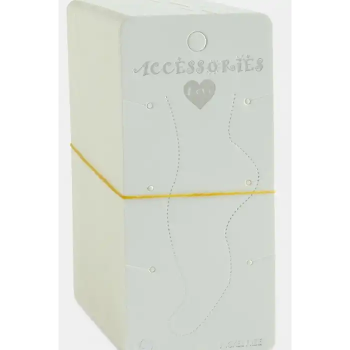 Karton Takı Standı 5.5x12 cm 200 Adet Renk Aksesuar Sergileme Kartı BX-313752