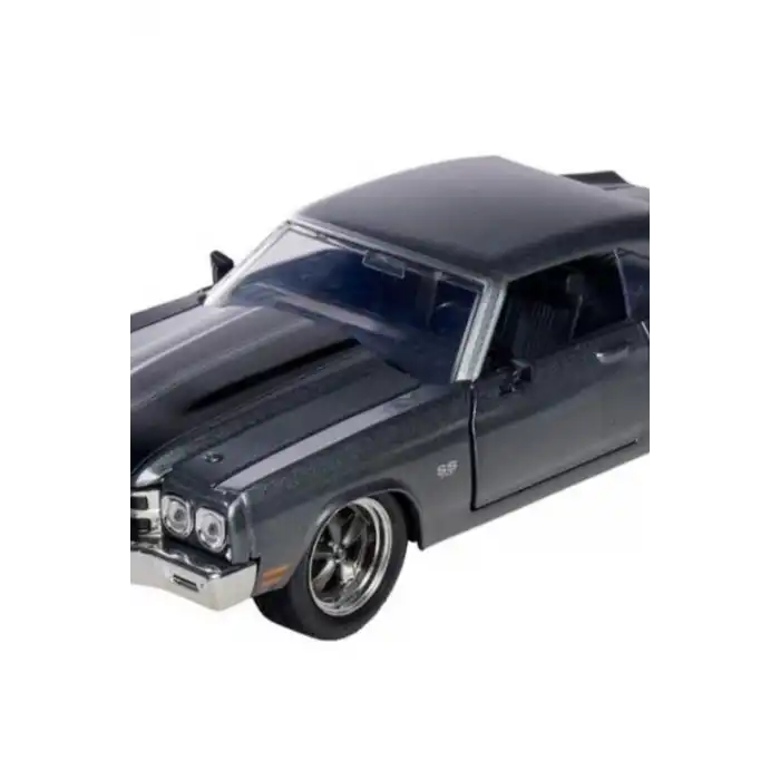 1:24 Metal Die-Cast 1970 Chevelle SS Araba - Açılır Kapı Kaput Bagaj, Lisanslı 19 cm BX-313809