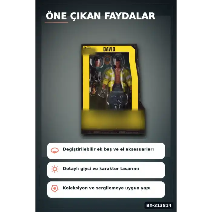 Sandevistan Modlu David Martinez Anime Figuru - 15 cm Cyberpunk Koleksiyon Hediyesi BX-313814
