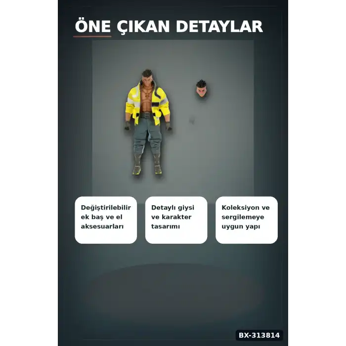 Sandevistan Modlu David Martinez Anime Figuru - 15 cm Cyberpunk Koleksiyon Hediyesi BX-313814