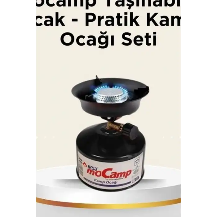Kamp Ocağı Taşınabilir 600 Derece Isıya Dayanıklı Fırın Boyalı Paslanmaz Tekli BX-315974