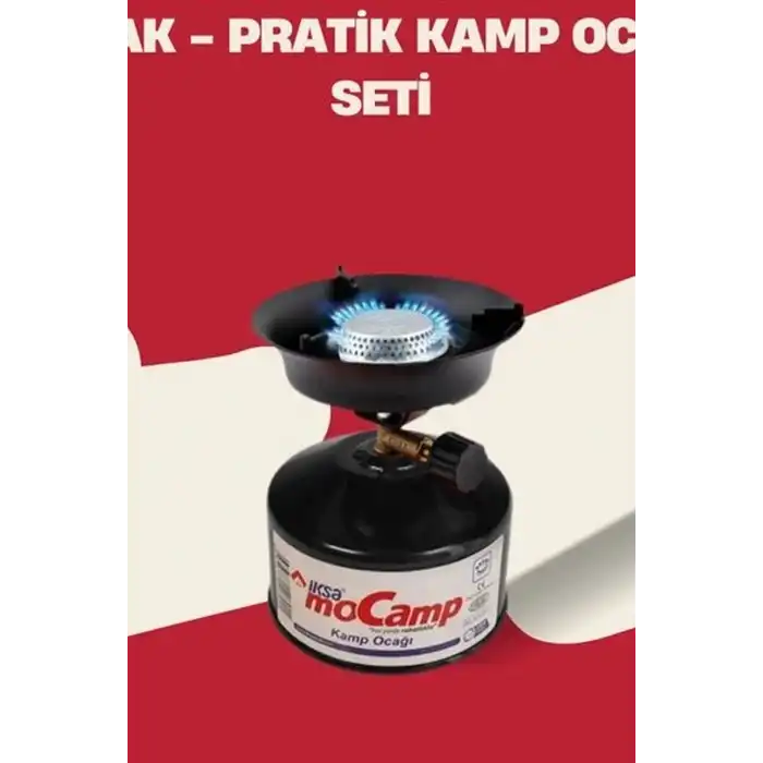 Taşınabilir Kamp Ocağı Ayarlanabilir Alevli Çıkarılabilir Izgaralı Gazlı Ocak BX-315978