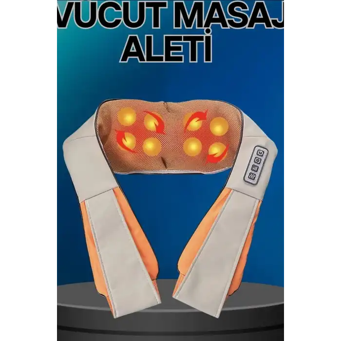 Boyun Ve Vücut Masaj Aleti Şal Tipi - Ev Ofis Ve Araç Kullanımına Uygun BX-315982