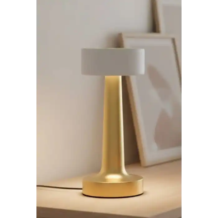 LED Masa Lambası 3 Işık Modlu Dokunmatik Kontrollü Modern Masa Üstü Abajur BX-316036
