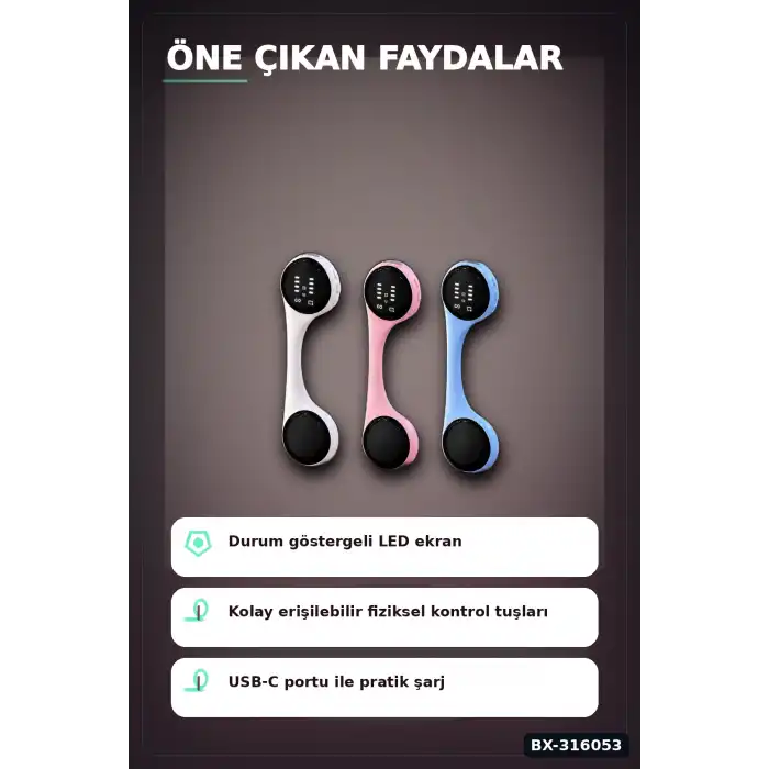 Bluetooth Yastık Altı Uyku Hoparlörü - Doğal Sesler ve Alarmlı Kompakt Cihaz BX-316053