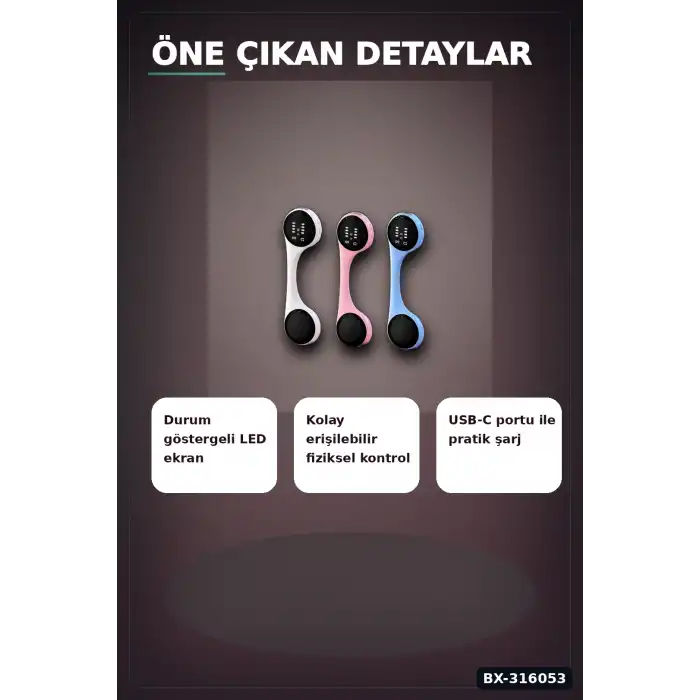 Bluetooth Yastık Altı Uyku Hoparlörü - Doğal Sesler ve Alarmlı Kompakt Cihaz BX-316053