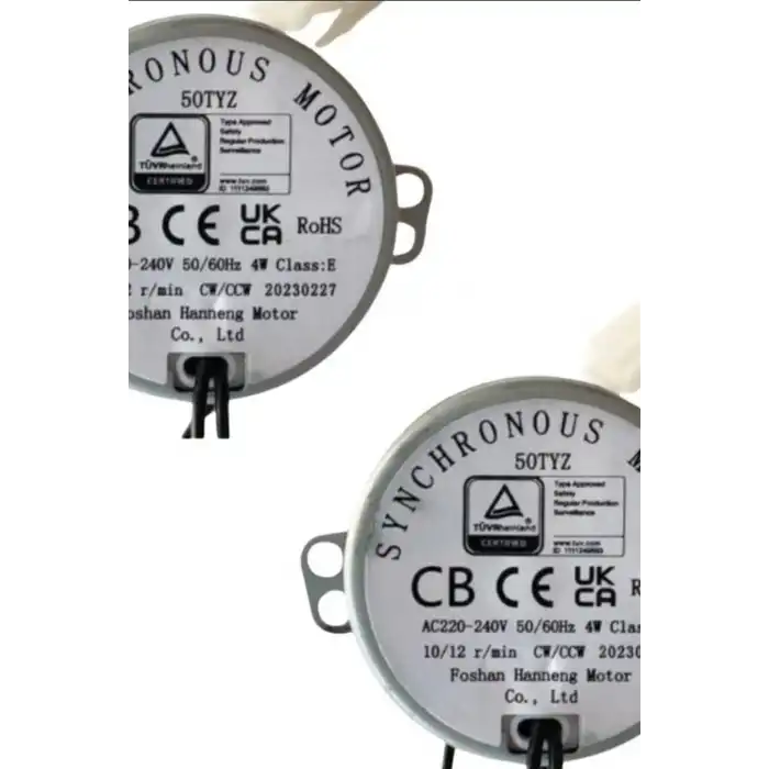 Kuluçka Makinesi Viyol Çevirme Motoru 50 TYZ 10/12 RPM Otomatik - 2 Adet BX-316159