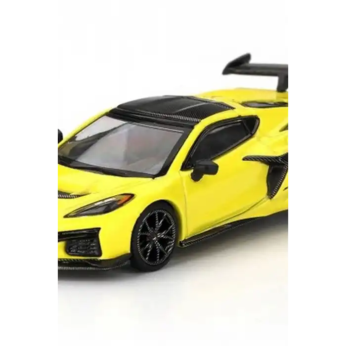 Chevrolet Corvette ZR1 Model Araba 1/64 Ölçek Oyuncak Koleksiyon Aracı BX-316216