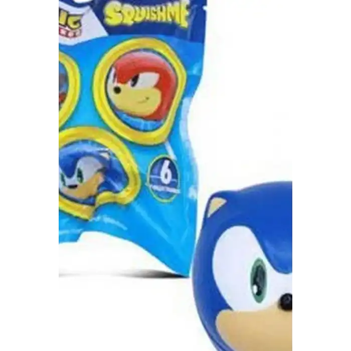 Sonic Figür Squishme Stres Oyuncağı Sürpriz Paket - 1 Adet Rastgele Model BX-316288