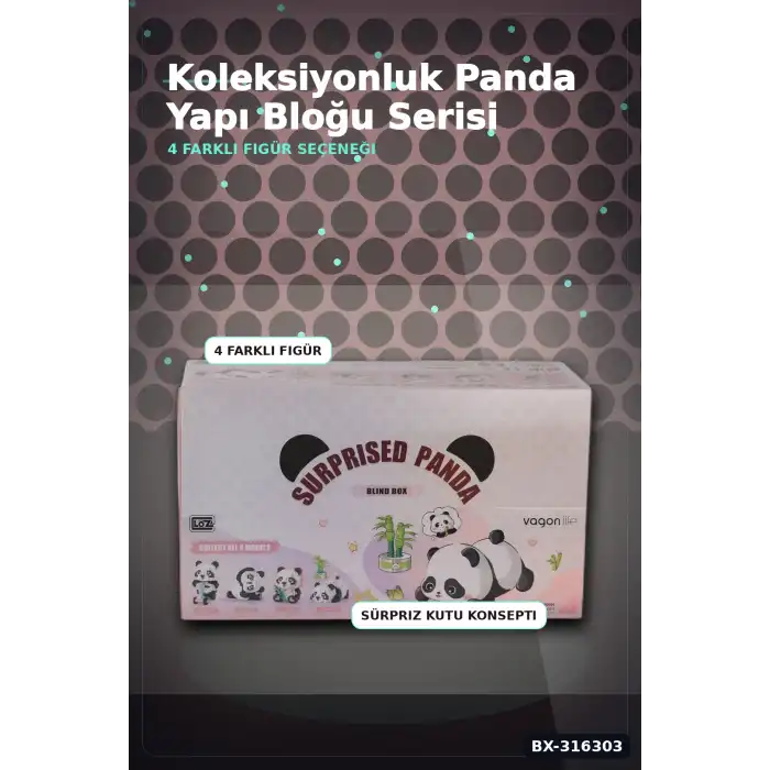 Loz Pada Yapı Blokları Sürpriz Kutu Figür Oyuncak - Tekli Paket 1 Adet BX-316303