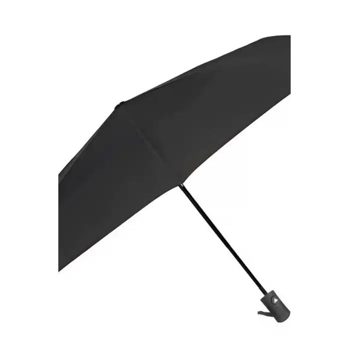 Yarı Otomatik Katlanabilir Şemsiye Orta Boy Siyah Desenli Ergonomik Saplı 1 Adet BX-316331