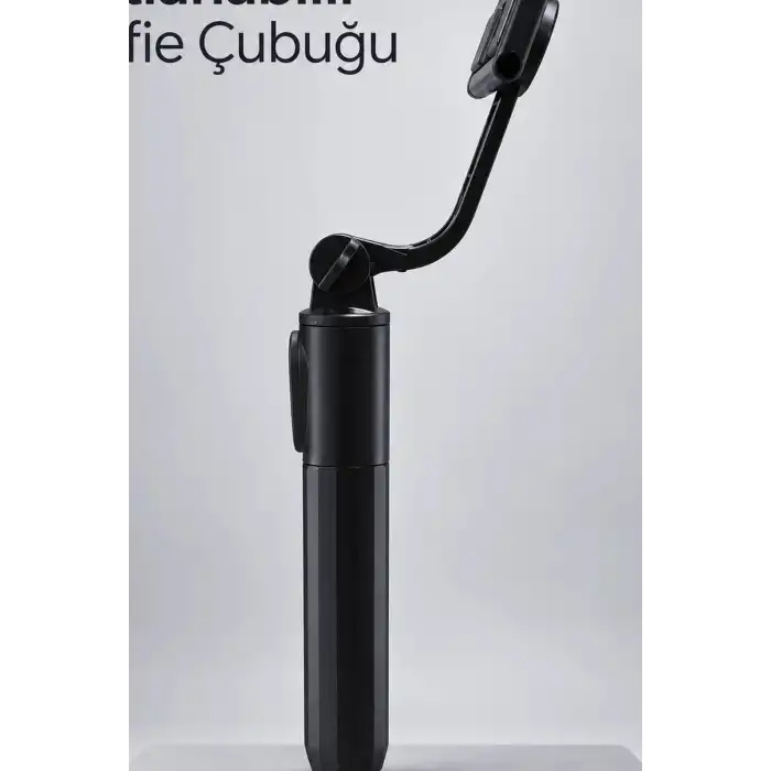Bluetooth Kumandalı Selfie Çubuğu Katlanabilir Döner Telefon Tutuculu Model BX-316411