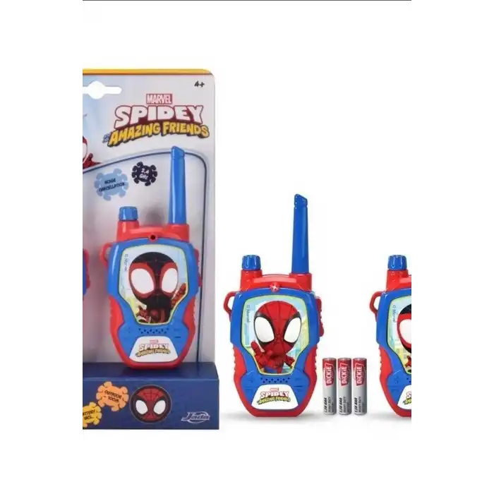 Marvel Ve Spin Oyuncak Telsiz 2li Set 100 Metre Menzilli 2.4 GHz Çocuk İletişim Oyuncağı BX-316452