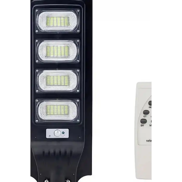Solar Sokak Armatürü 400W 32000 Lümen Güneş Enerjili Dış Mekan Lambası Kumandalı 1 Adet BX-316699