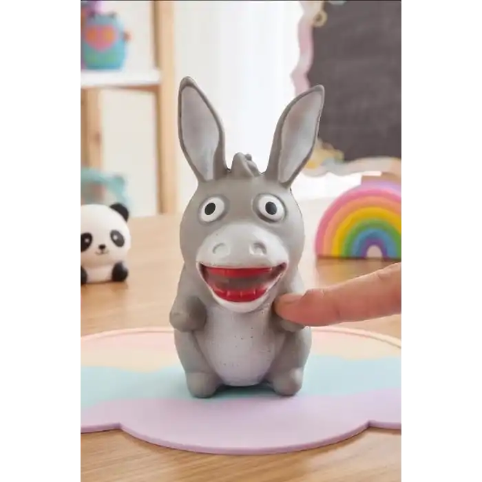 Eşek Squishy Stres Oyuncağı 12 Adet Yumuşak Esnek Sıkılabilir Figür Seti BX-316715