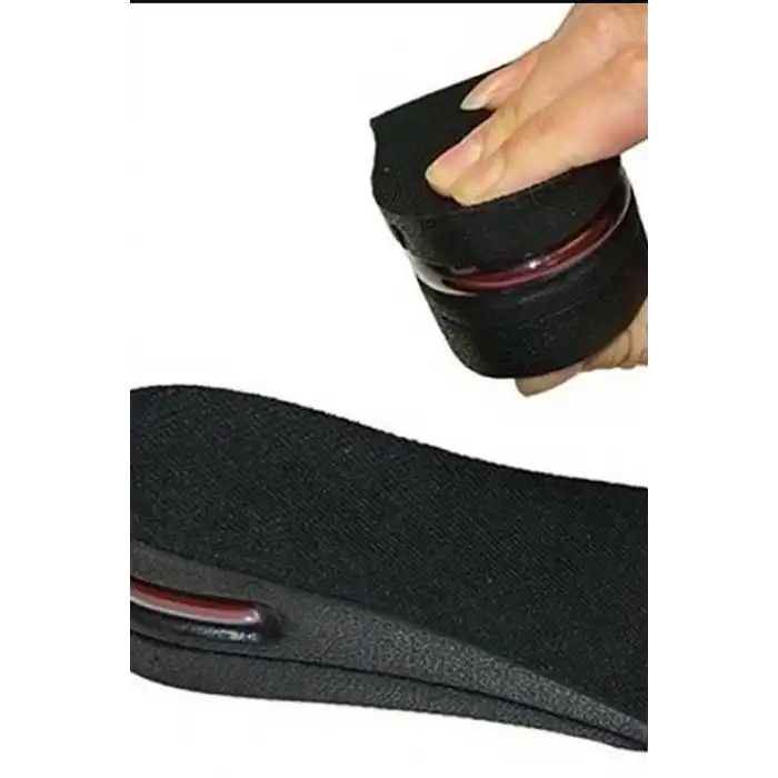 Boy Uzatıcı Ayakkabı Tabanlığı 1.5 - 5 cm Hava Yastıklı Kadın Erkek Uyumlu 1 Çift BX-316733