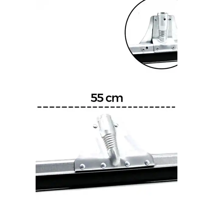 Endüstriyel Metal Yersil Çekpas 55 cm Profesyonel Zemin Temizleyici 12 Adet BX-316793