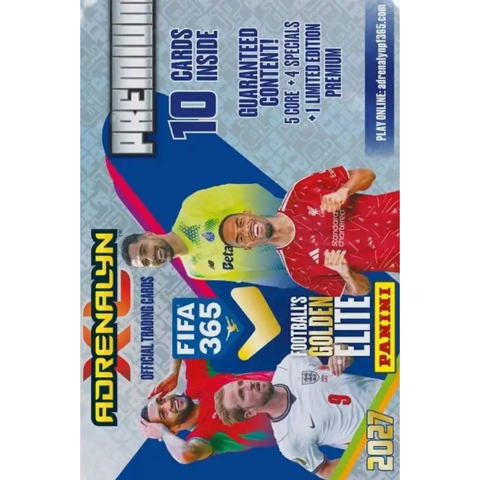 FIFA 365 2026/2027 Futbolcu Kartları Adrenalyn XL Premium Paket 10 Kart BX-316960