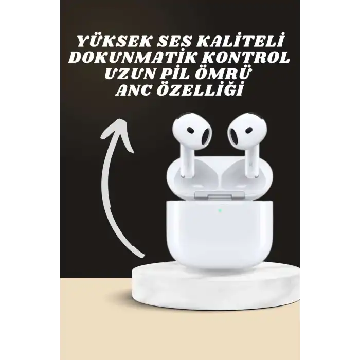 7 Kordonlu Akıllı Saat Ve 3.nesil Kulaklık Dokunmatik Ekran Sesli Görüşme Yapabilen
