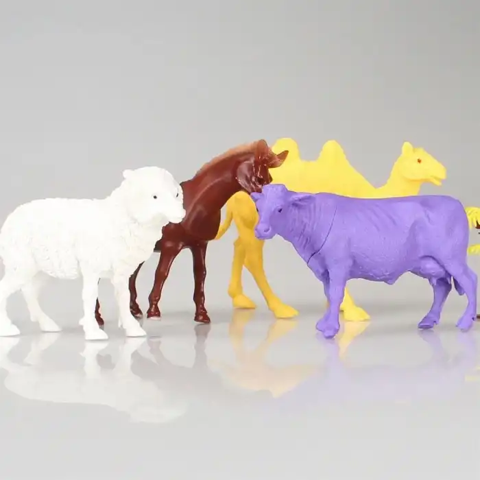 706 Toy Play 6 Parça Çiftlik Hayvanları Figür Seti 12-13 cm