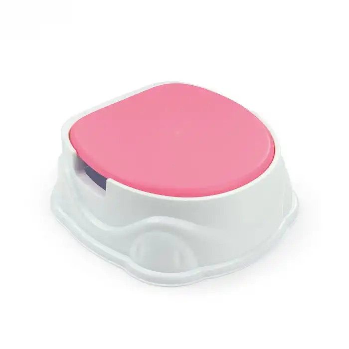 7173 Dolu Lazımlık Adaptor Basamak 3IN1 -Pembe