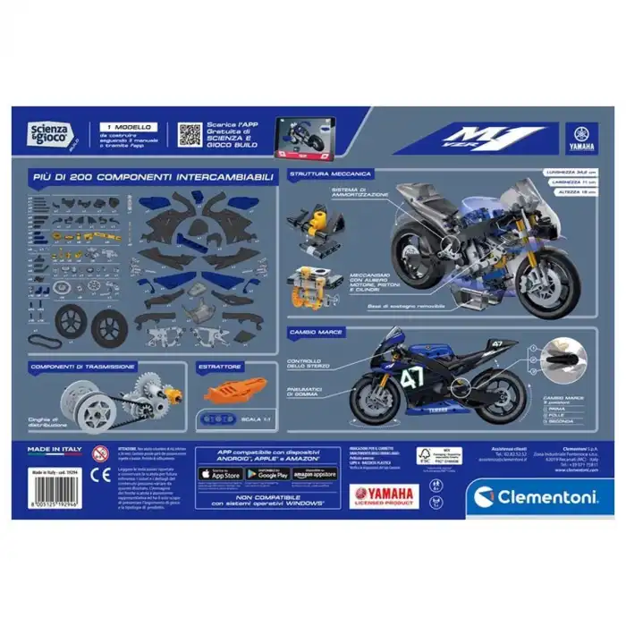 75084TR Mekanik Laboratuvarı - Yamaha M1 +8 yaş