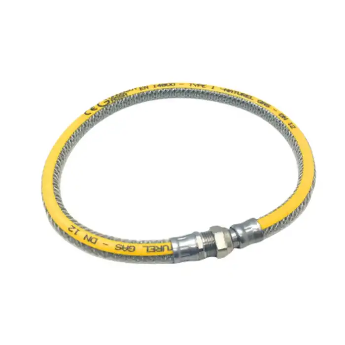 75cm Flex Doğalgaz Hortumu Çelik Örgülü Bx40