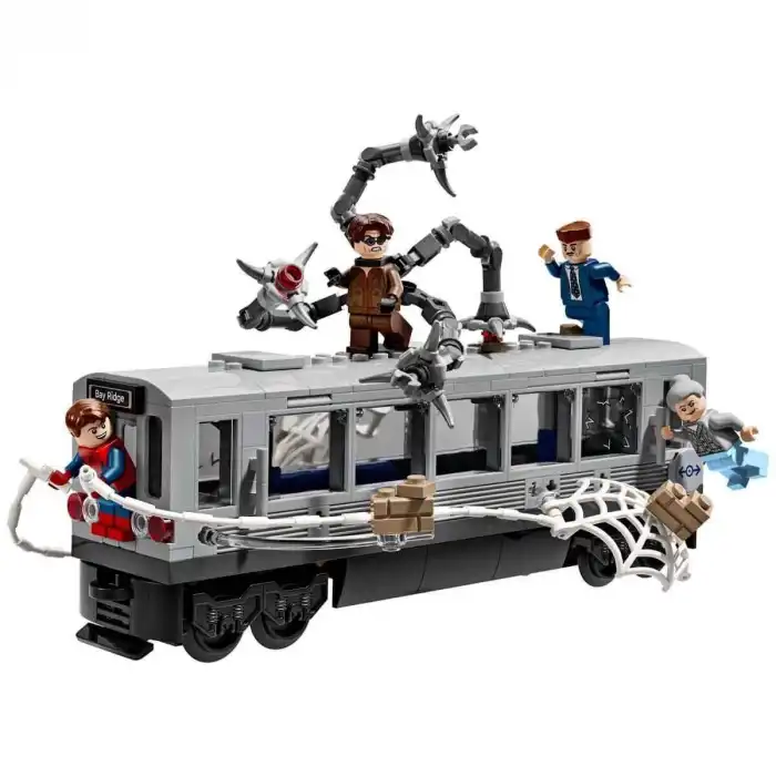 76321 Lego Marvel Örümcek Adam ile Doktor Oktopus Metroda 393 parça +9 yaş