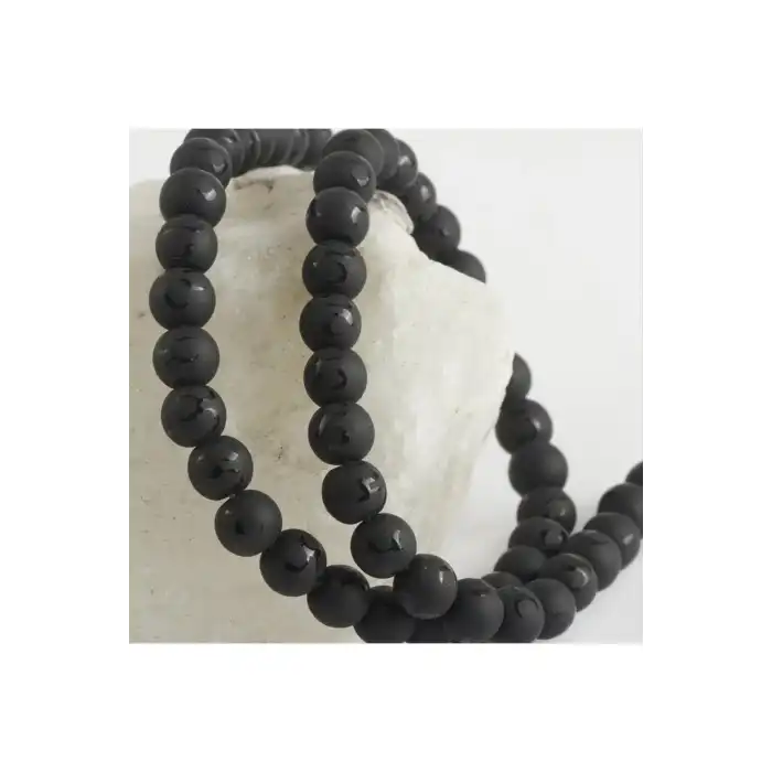8 mm 3 Hilal Orjinal Onix Taşı