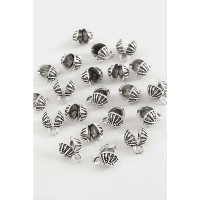 8 mm Çizgili Tesbih Kapama Aparatı 50 Gram