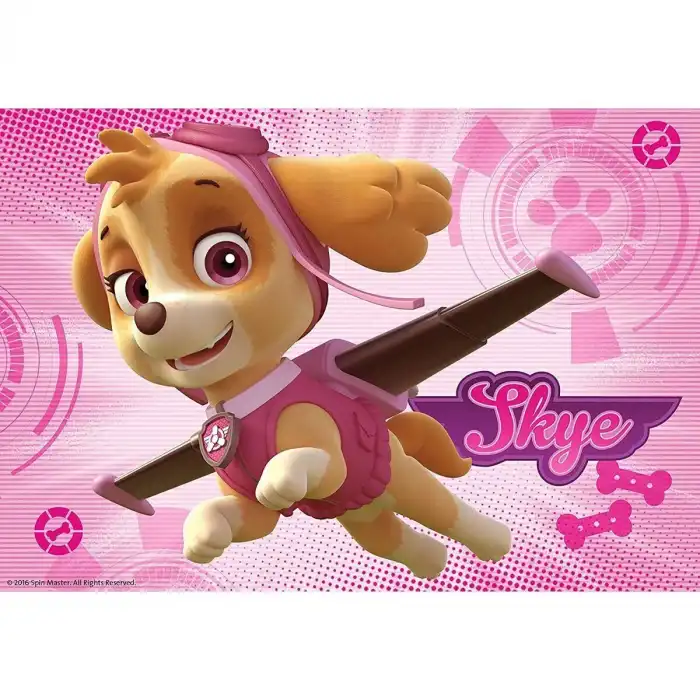 91522 Paw Patrol Skye ve Everest 2x24 parça Ravensburger Puzzle