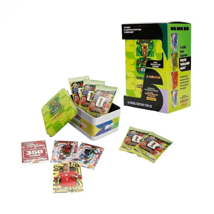 9376 FIFA WORLD CUP 2026 METAL KUTU
