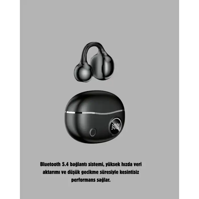 Açık Kulak Bluetooth Kulaklık 5.4 Aptx Destekli Ergonomik Tasarım