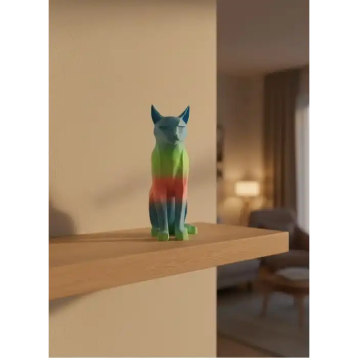 Açık Rainbow Kedi