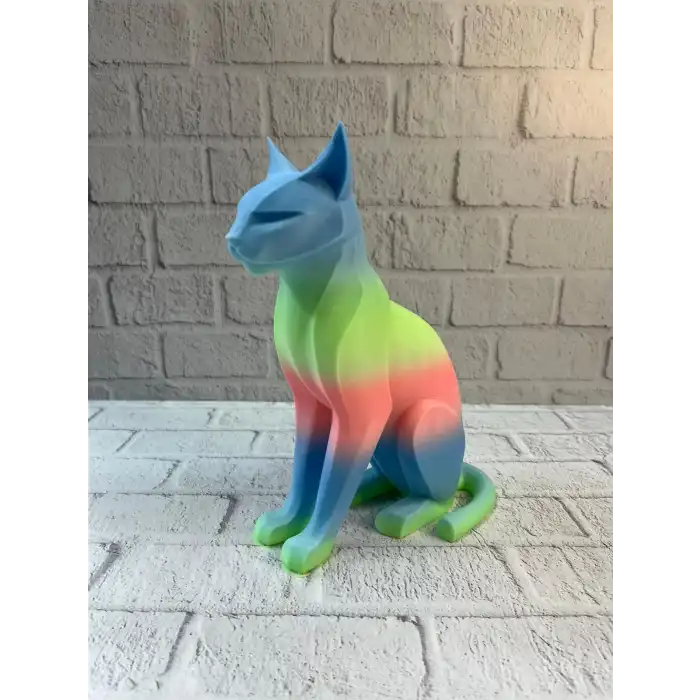 Açık Rainbow Kedi